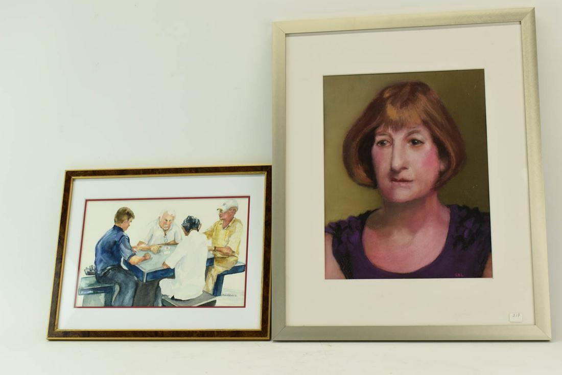 Sieglinde Konrad Lubbers, Two Portraits (1 of 6)