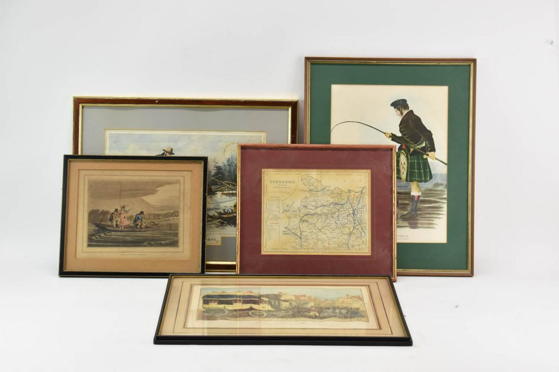 Group of Assorted Lithographs and Engravings (1 of 15)