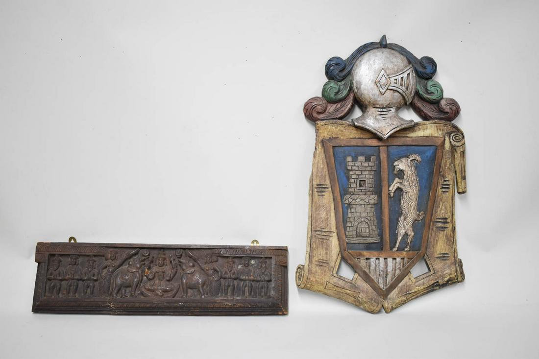 Southeast Asian Carved Wood Panel (1 of 11)