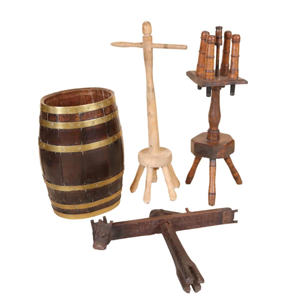 Brass-Bound Oak Oval Barrel (1 of 8)