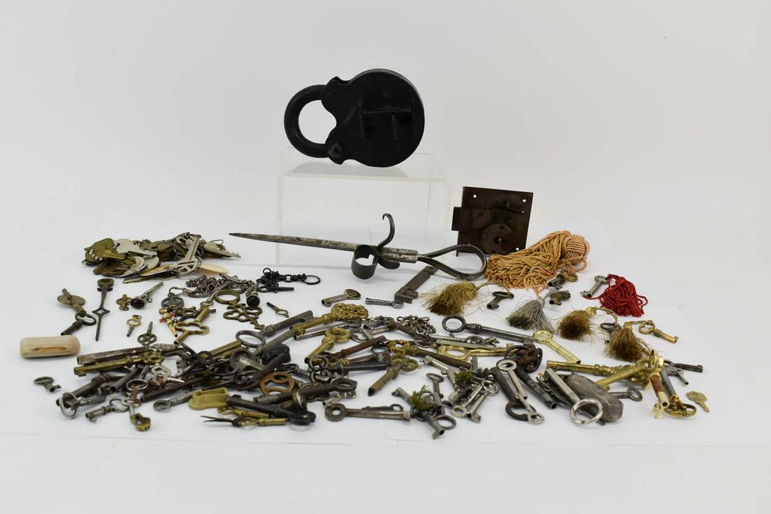 Group of Assorted Padlocks and Keys (1 of 12)