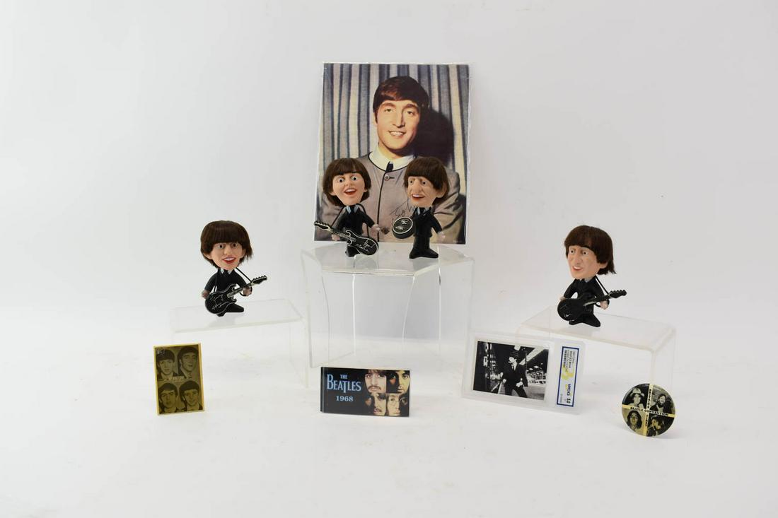 Four Remco Beatles Rubber Dolls (1 of 13)