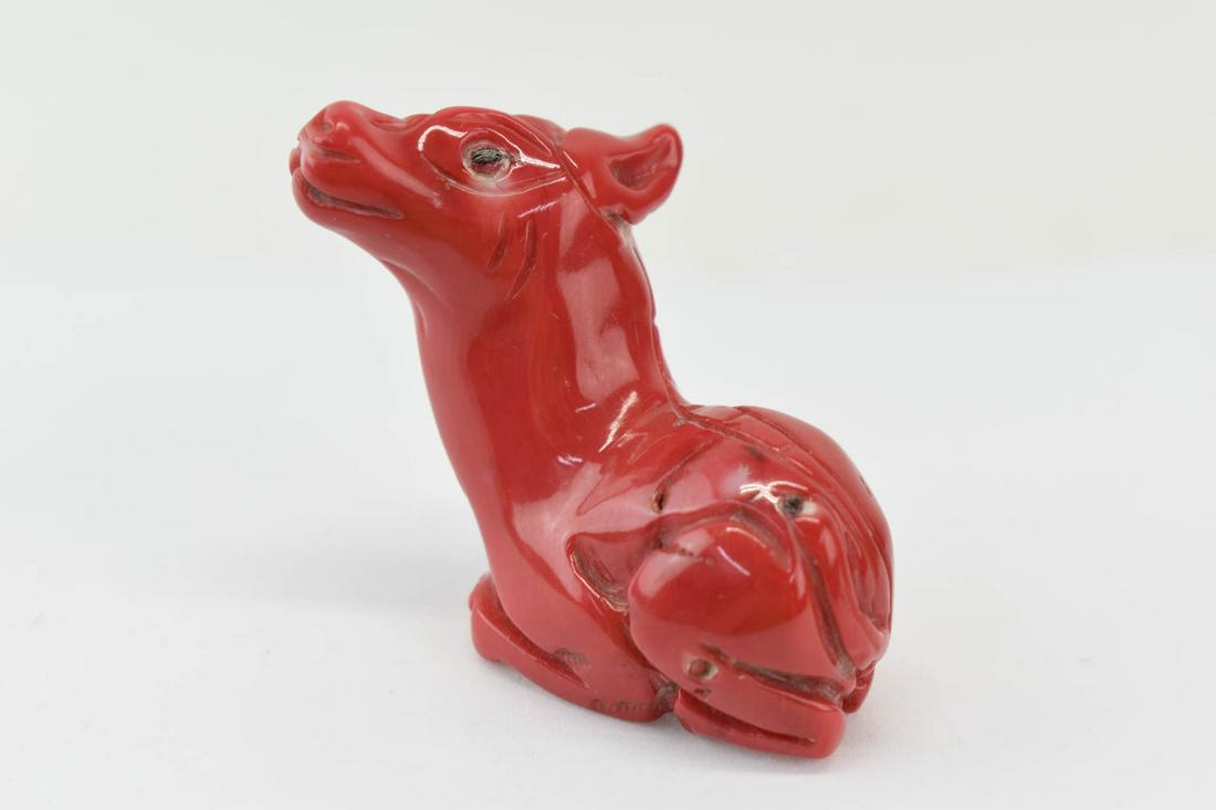 Native American Carved Catlinite Horse (1 of 5)