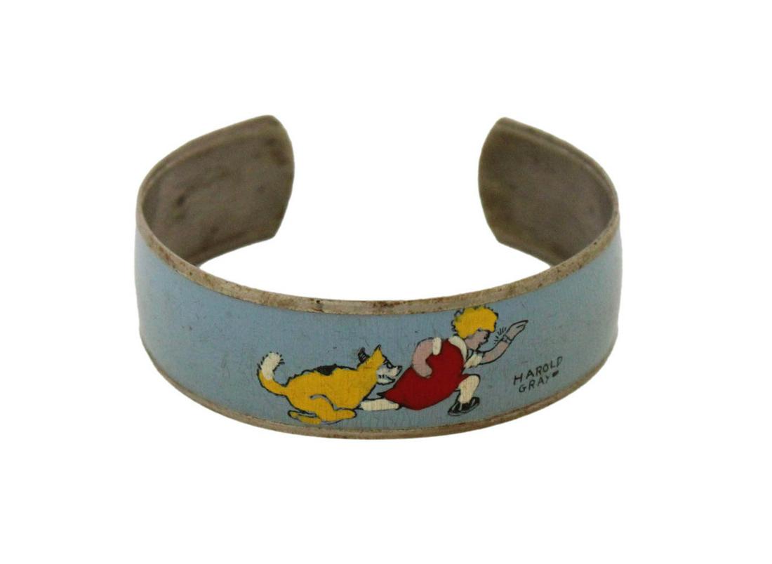 1933 World's Fair Child's Orphan Annie Bracelet (1 of 4)
