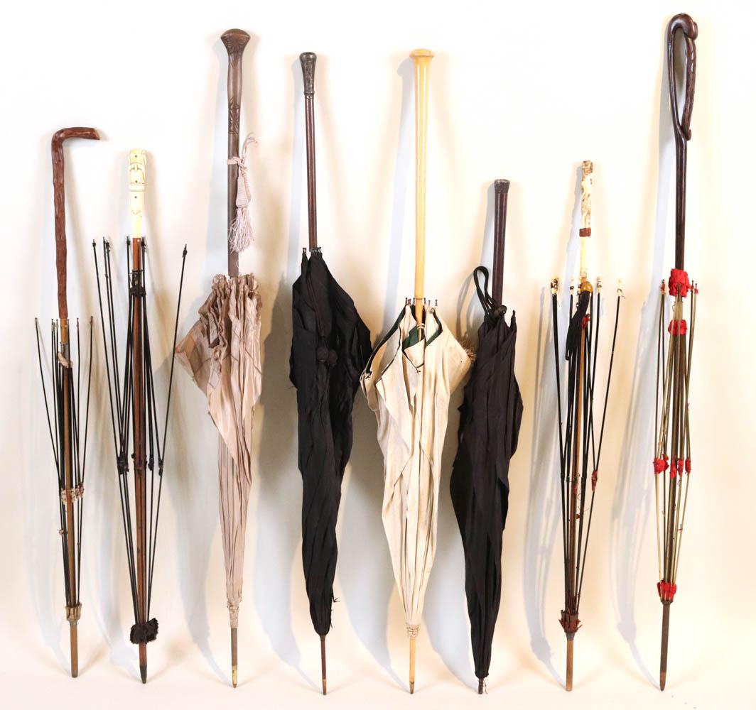 Eight Vintage Umbrellas (1 of 17)