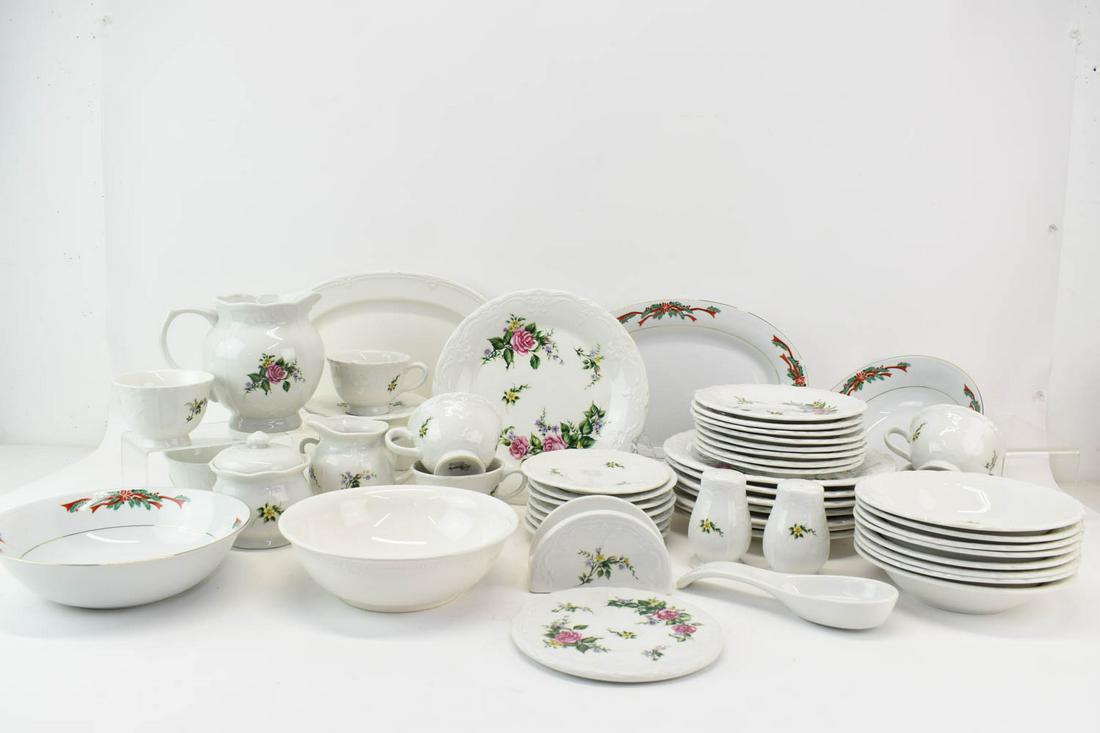 Set of Beverly Rose Dinnerware Service (1 of 13)