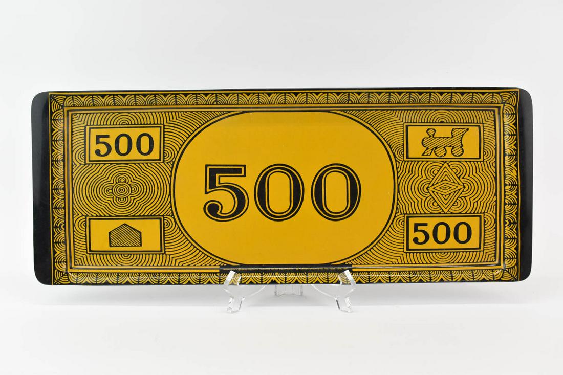 Rare Parker Brothers Monopoly Money Resin Tray (1 of 8)