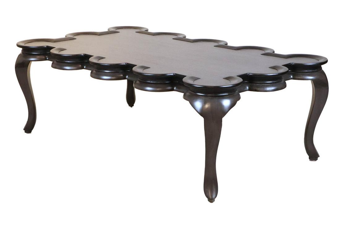 Contemporary Painted Wood Coffee Table (1 of 10)