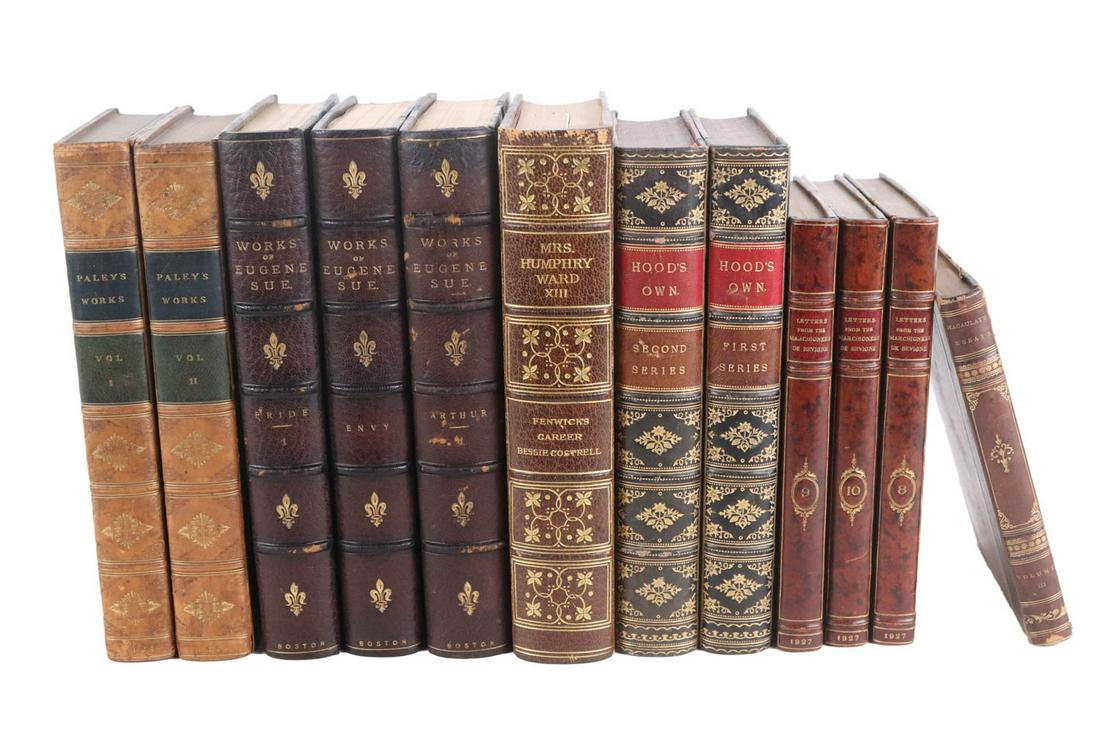 Group Of Assorted Antique Books Auction
