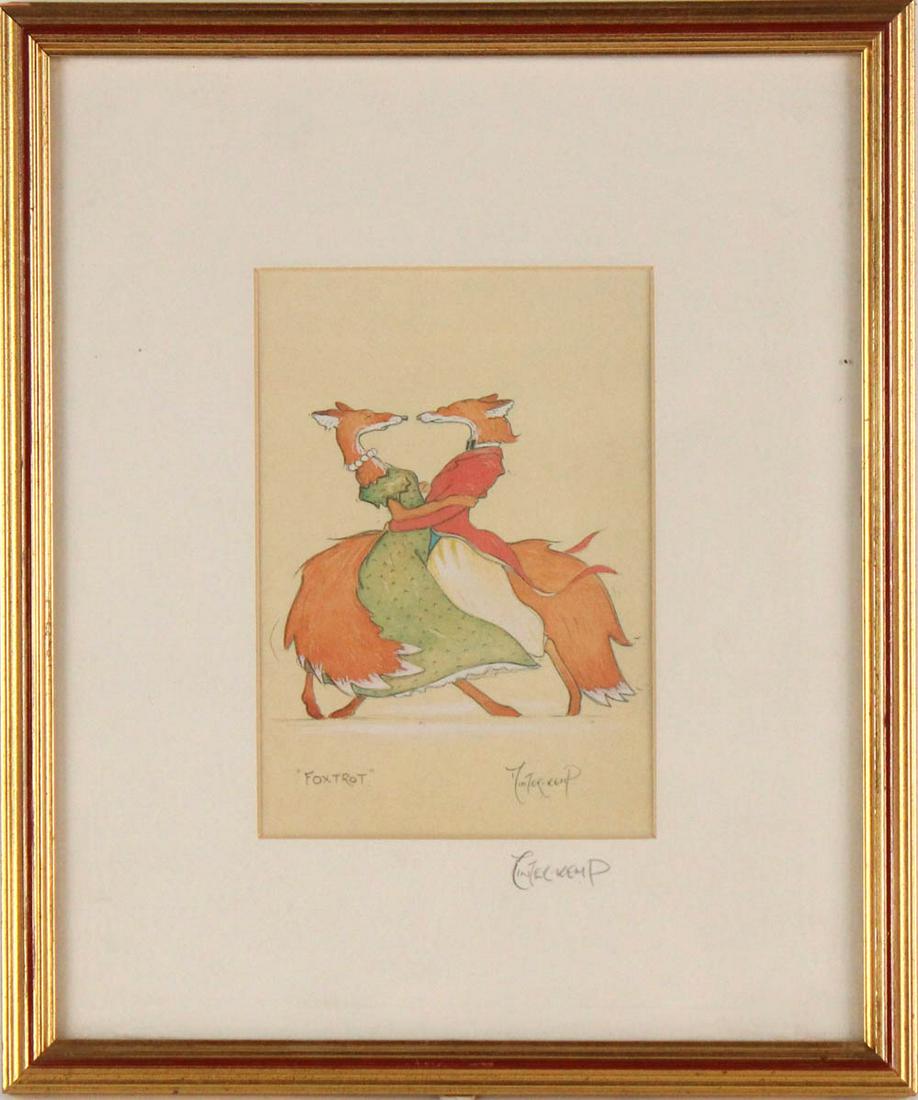 Minter Kemp, Mixed Media, "Foxtrot" (1 of 20)