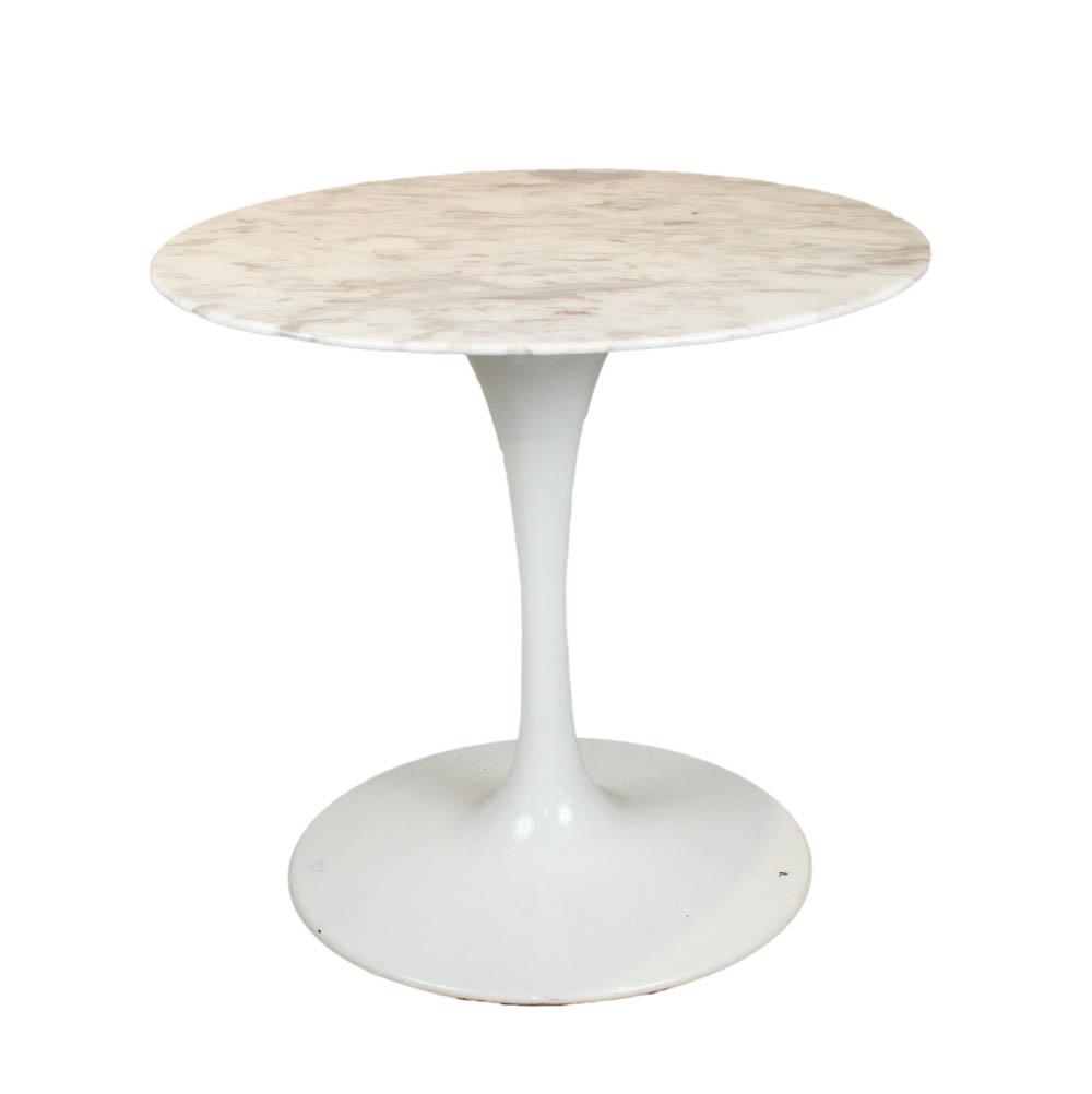 Contemporary White Painted Breakfast Table (1 of 5)