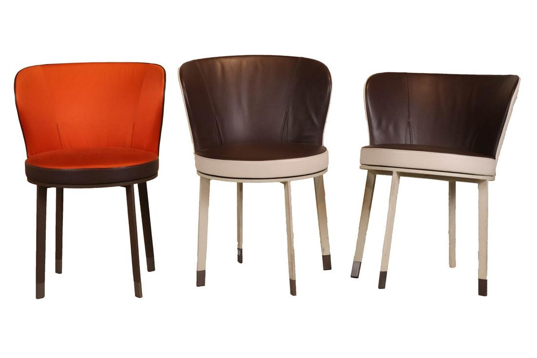 Three Chi Wing Lo for Giorgetti Swivel Chairs (1 of 9)