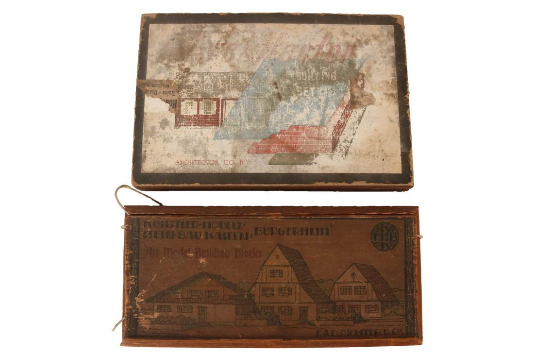 Vintage Set of German Composite Building Blocks (1 of 6)