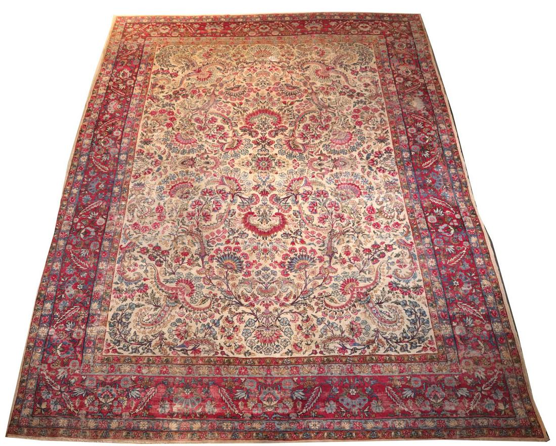 Antique Kerman Rug (1 of 13)