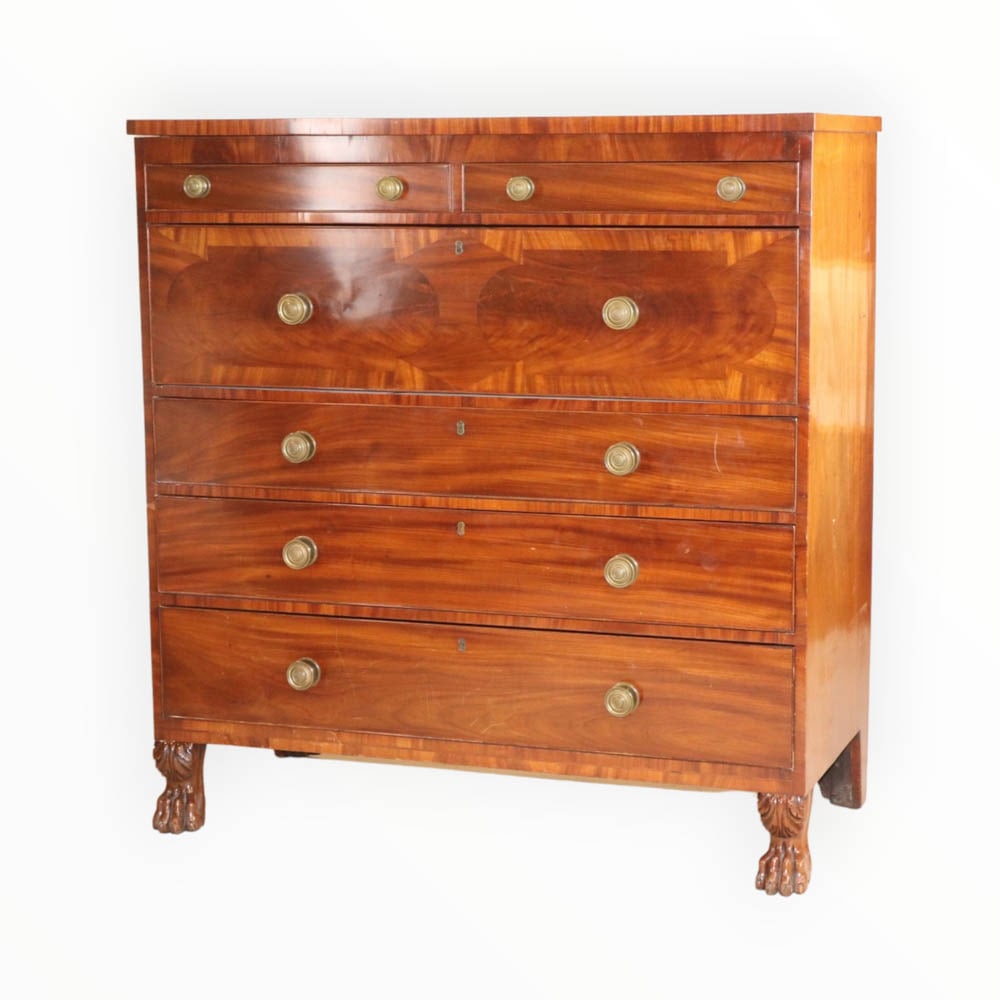 Classical Mahogany Chest of Drawers (1 of 11)
