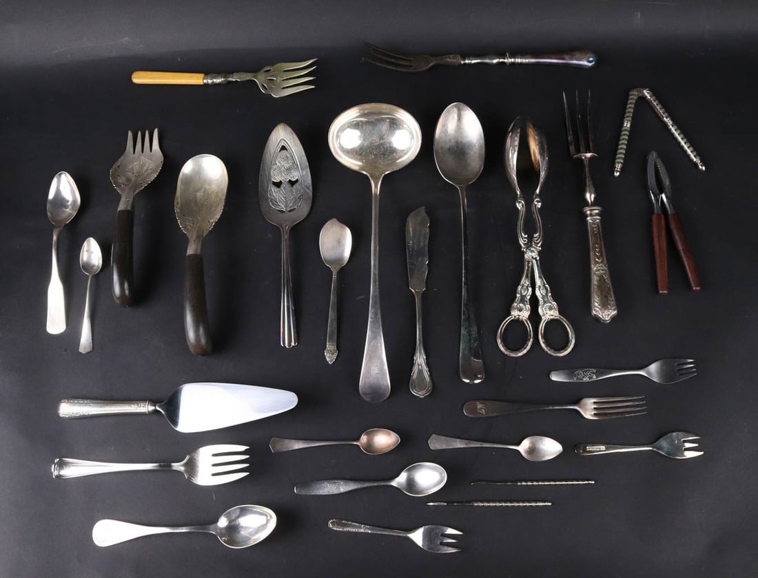 Silver Plated Serving Pieces, Spoons and More (1 of 10)