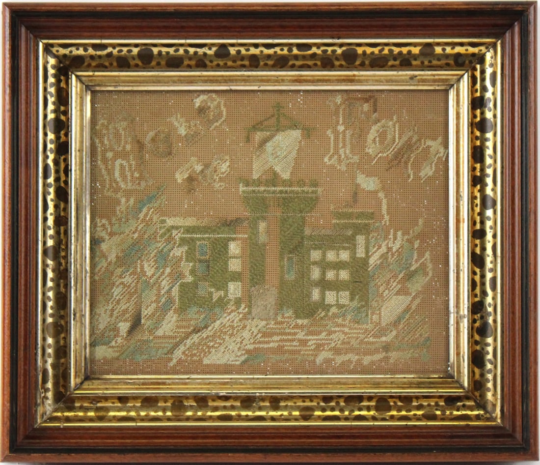 Needlepoint, "Hold the Fort" (1 of 20)