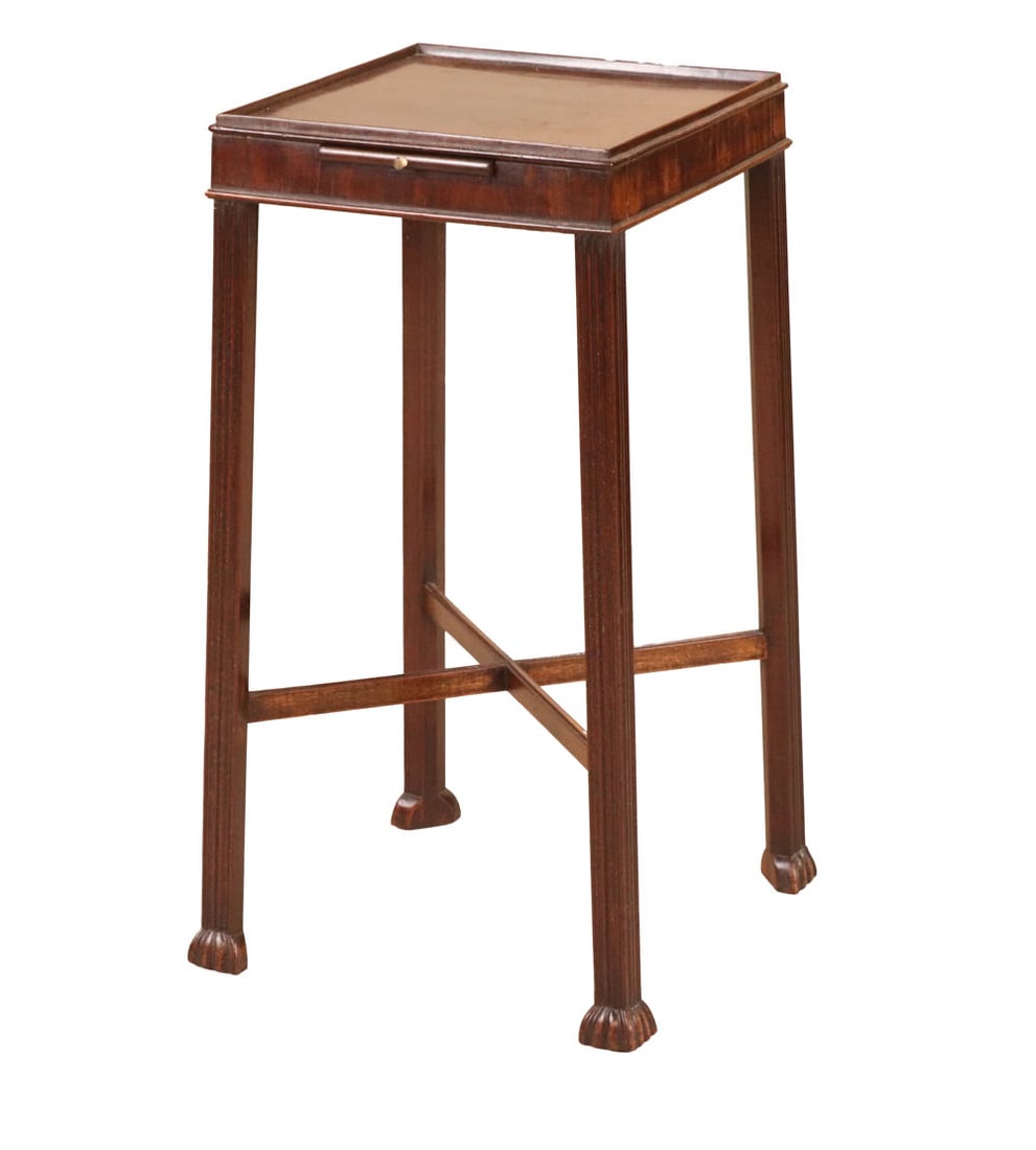 George III Style Mahogany Kettle Stand (1 of 5)