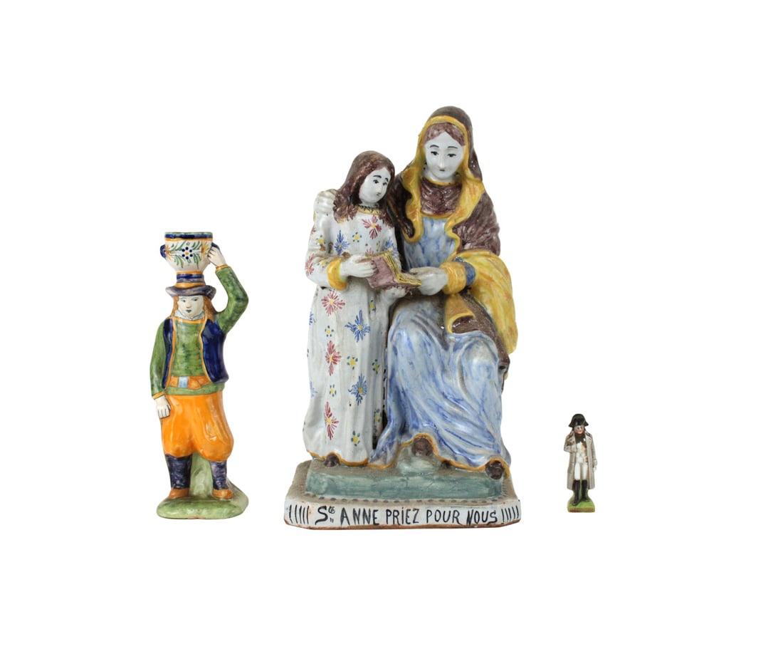 Majolica Figure of Saint Anne (1 of 14)