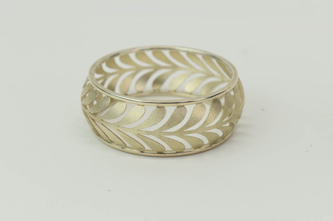 Paloma Picasso For Tiffany Sterling Silver Bangle (1 of 5)