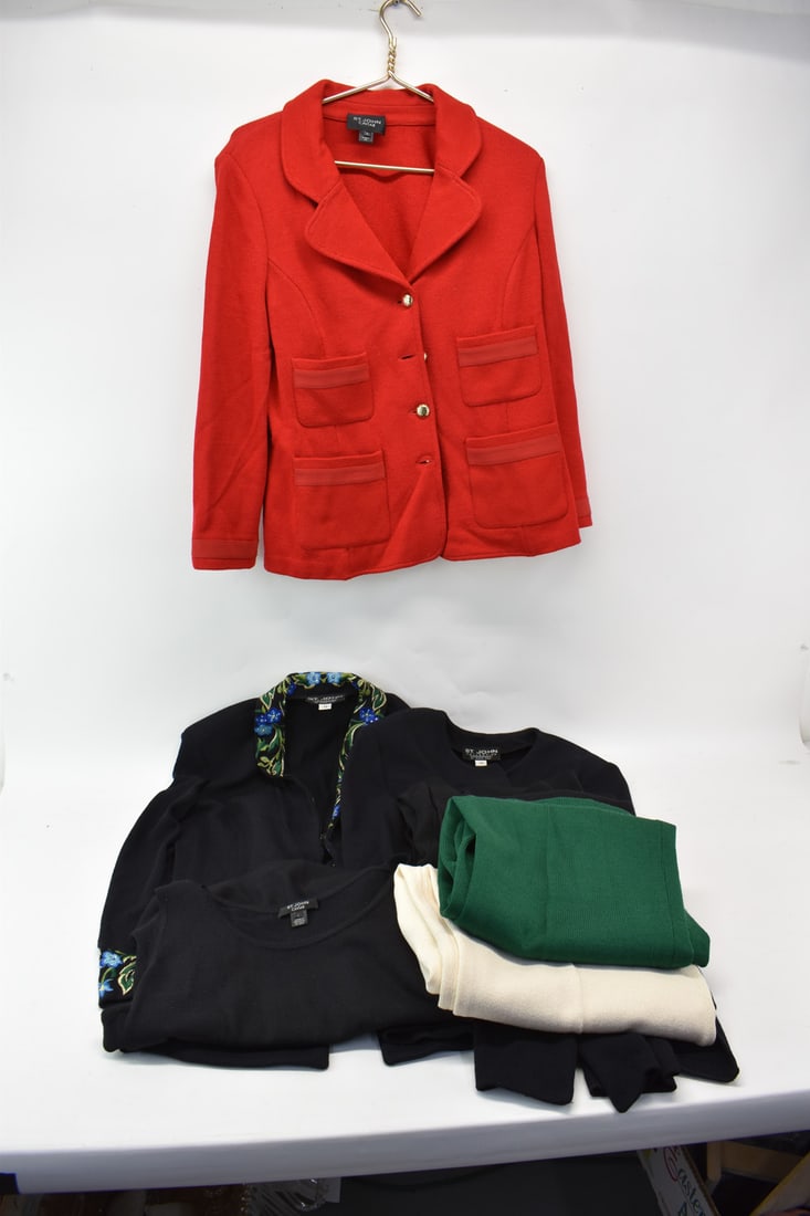 Assorted St. John Knit Jackets and Pants (1 of 16)