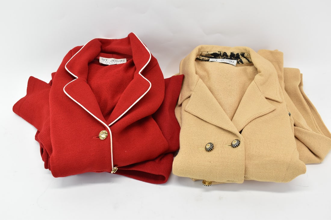 Two St John Collection by Marie Gray Knit Suits (1 of 11)