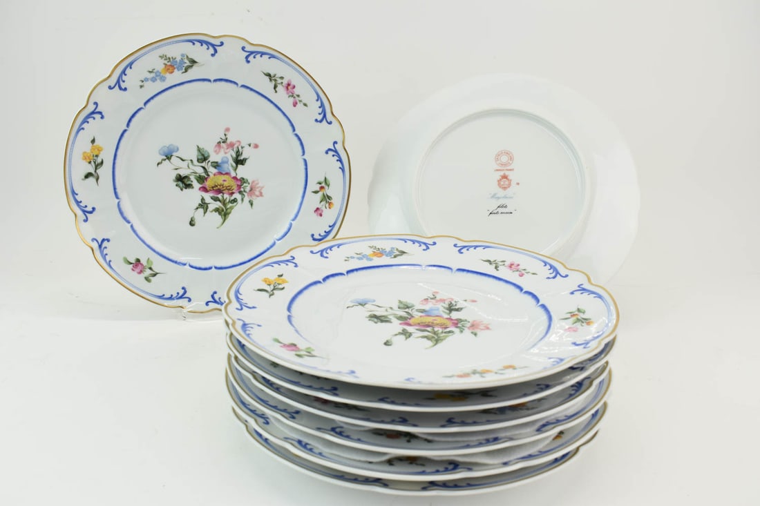 Eight Ch Field Haviland Limoges Marjioline Plates (1 of 5)