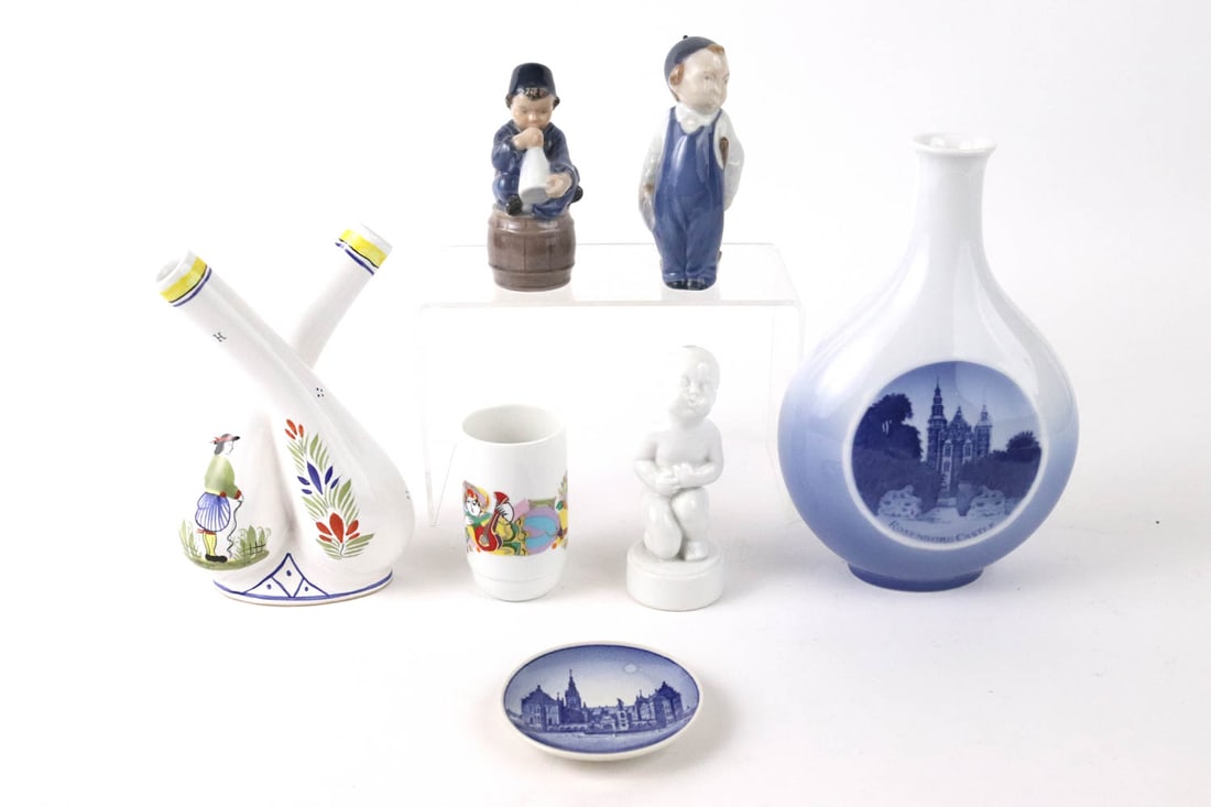 Four Royal Copenhagen Porcelain Table Articles (1 of 19)