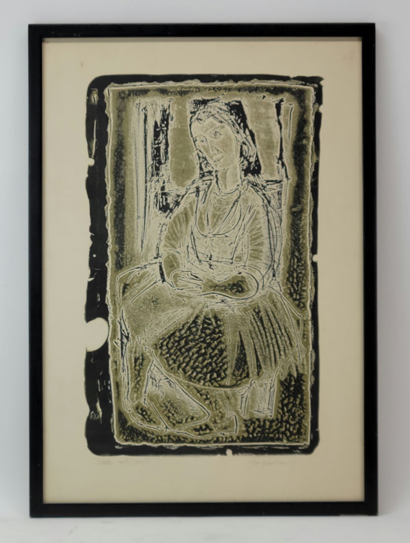 George Lockwood, Lithograph, "Jane" (1 of 9)