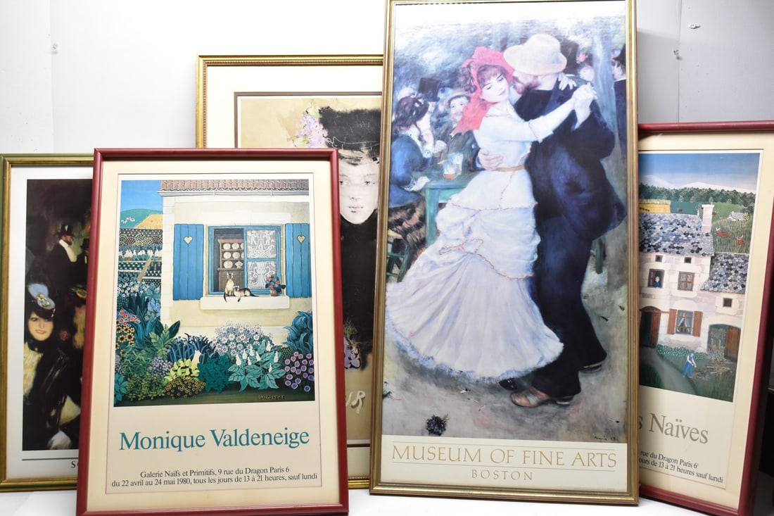Group Framed Museum and Perfume Posters (1 of 14)