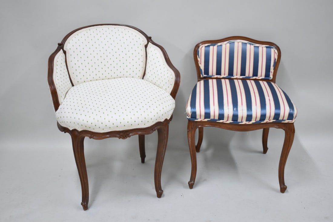 Two French Provincial Vanity Benches (1 of 8)