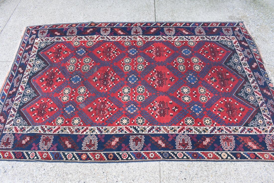 Oriental Style Turkish Throw Rug (1 of 8)