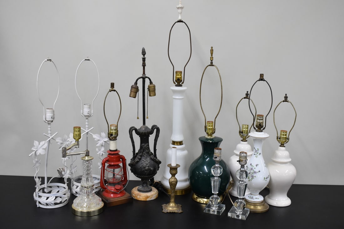 Group of 13 Assorted Table Lamps (1 of 10)
