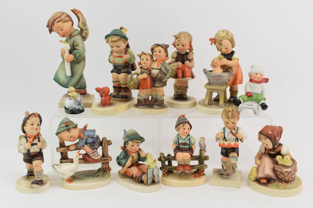 Group of Assorted Goebel Hummel Figurines (1 of 12)