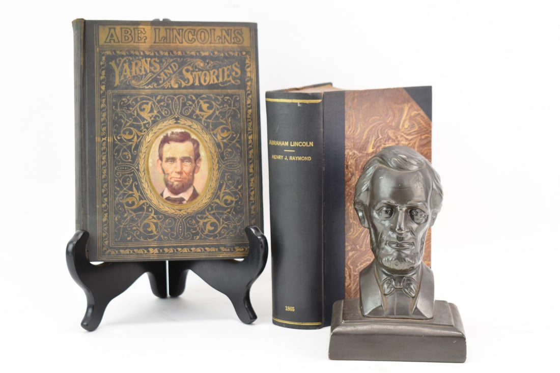 Abraham Lincoln Book by Henry Raymond, 1865 (1 of 10)