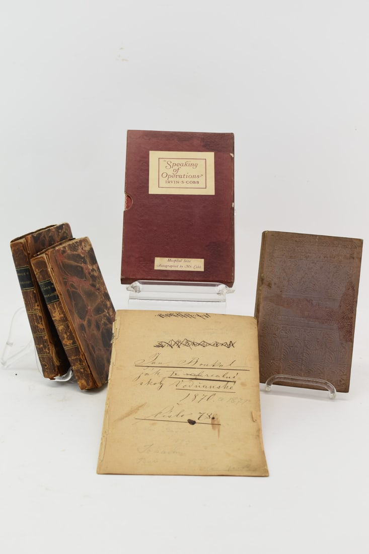 Captain James Cook Antique Books (1 of 13)