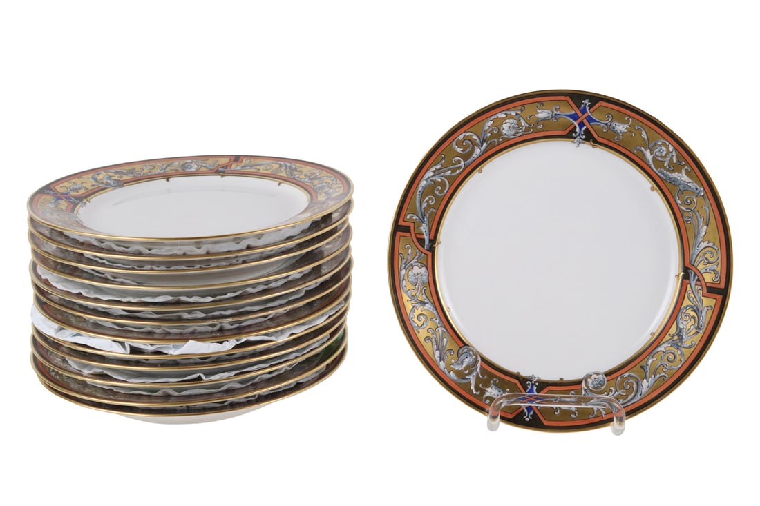 Set of 13 KPM Porcelain Plates (1 of 6)