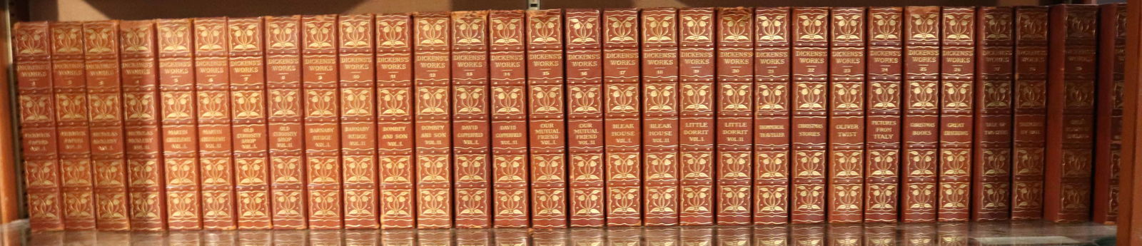 Thirty Volumes of Works by Charles Dickens (1 of 12)
