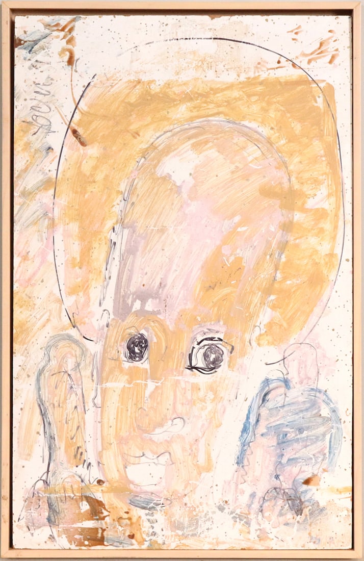 Purvis Young, Paint on Masonite, Untitled (1 of 9)