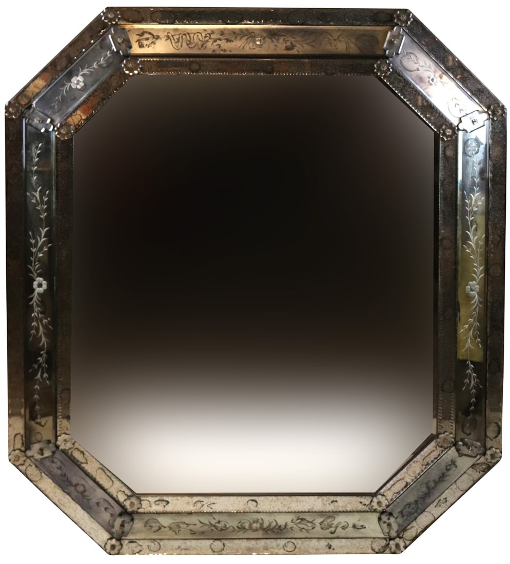 Venetian Style Octagonal Mirror (1 of 8)