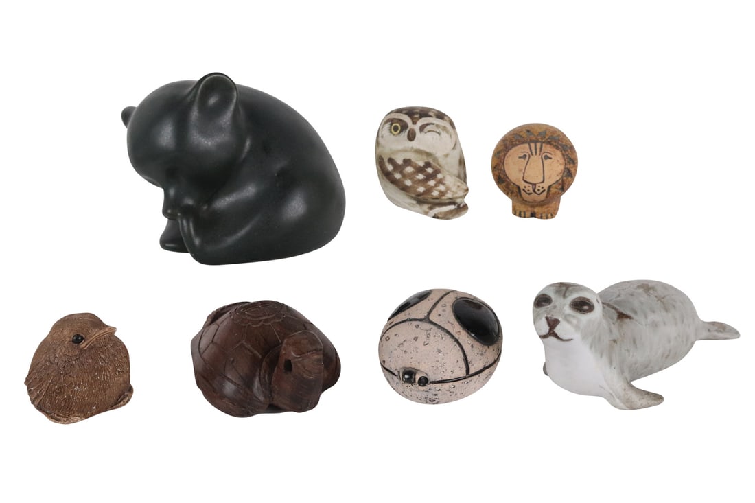Group of Seven Animal Figurines (1 of 12)