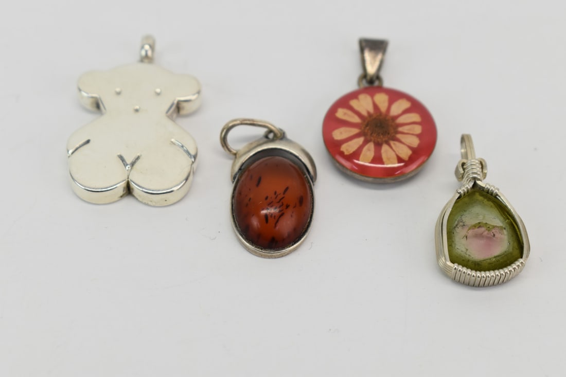 Tous Sterling Silver Bear Pendant (1 of 8)