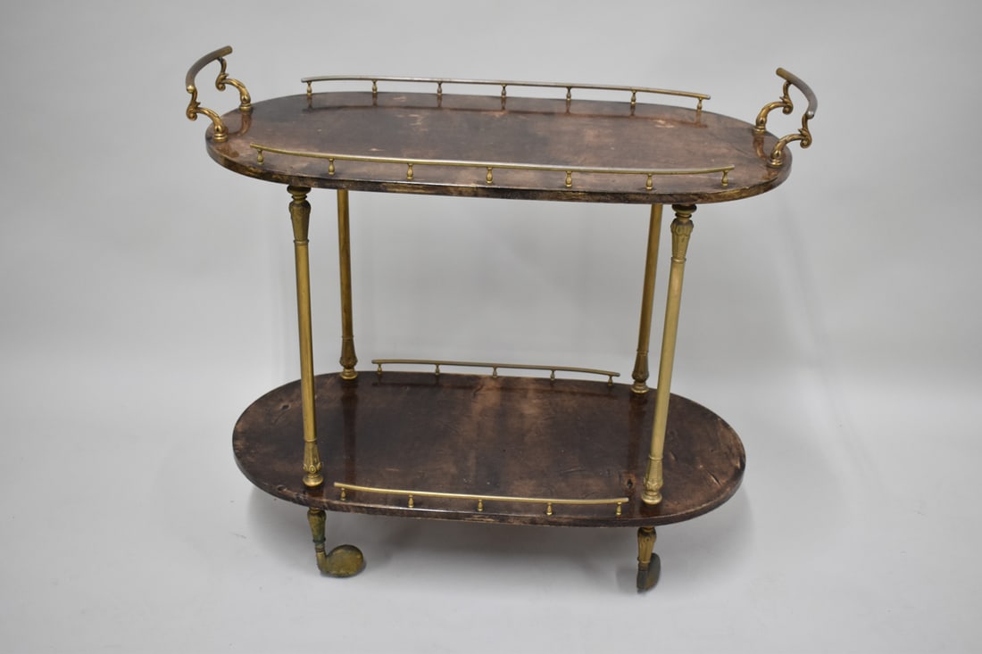 Vintage Modern Aldo Tura Drinks Bar Cart (1 of 15)