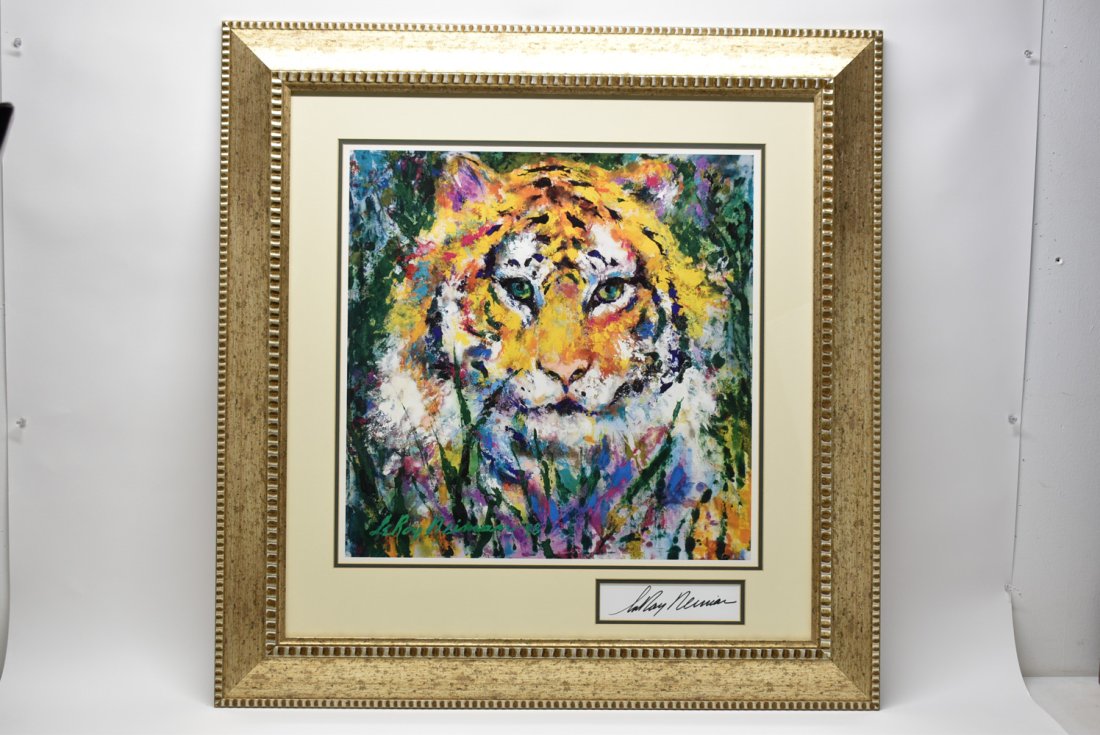 LeRoy Neiman Lithograph Portrait of a Tiger (1 of 11)