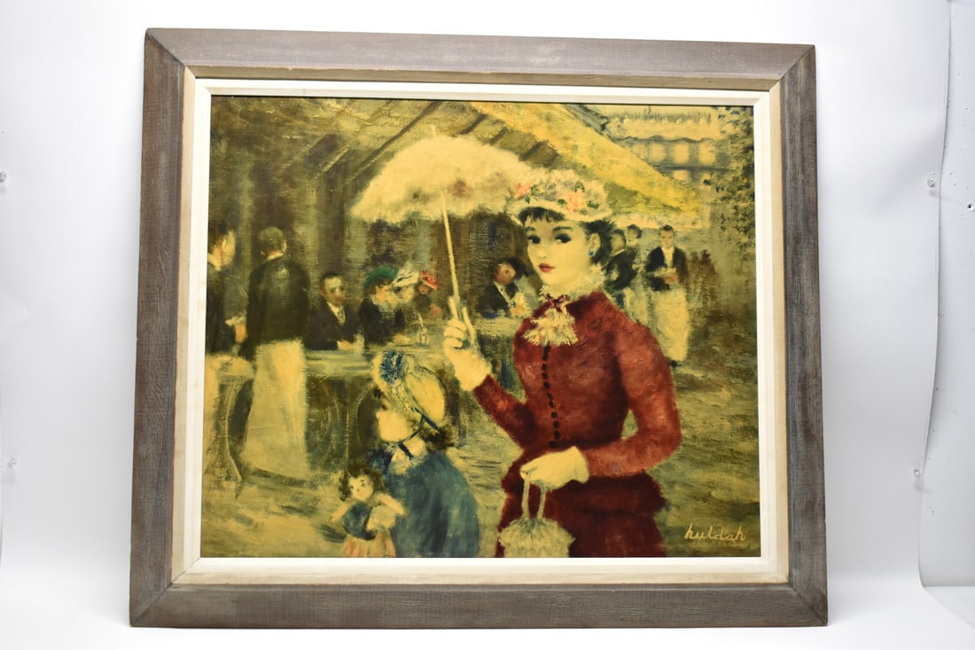 Large Framed Print on Board Huldah (1 of 8)