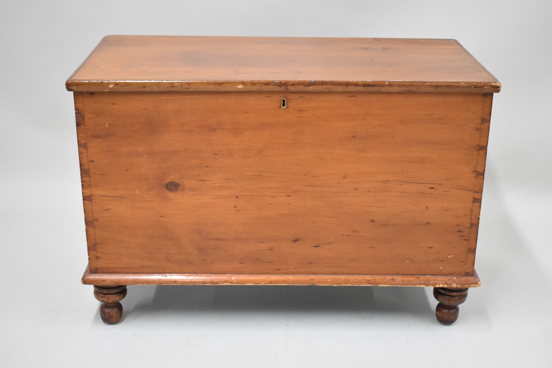 Antique Pine Blanket Chest (1 of 11)