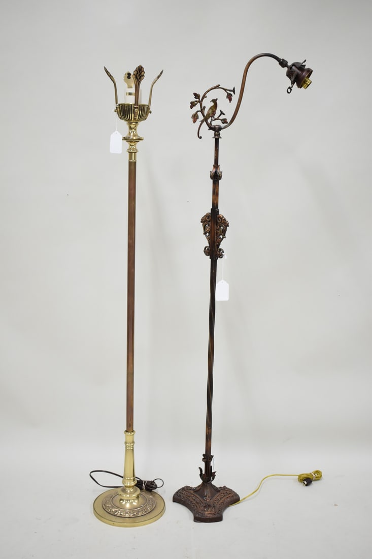 Iron Neoclassical Style Floor Lamp (1 of 6)