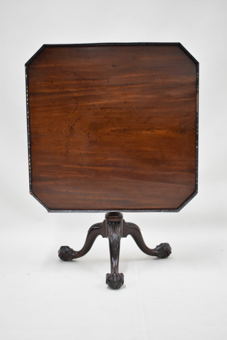 Vintage Mahogany Occasional Flip Top Table (1 of 10)