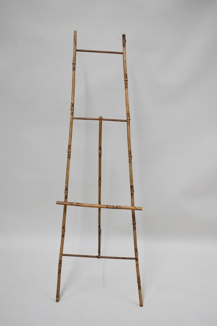 Vintage Bamboo Artist Easel (1 of 8)