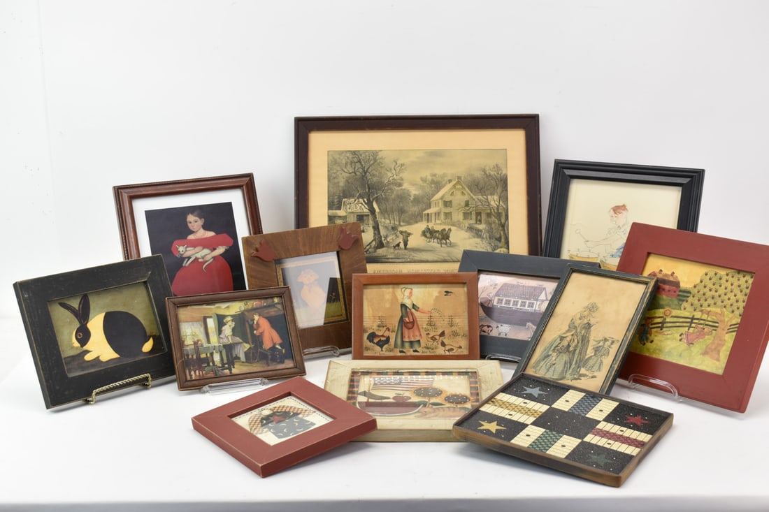 Thirteen Assorted Country Prints (1 of 7)